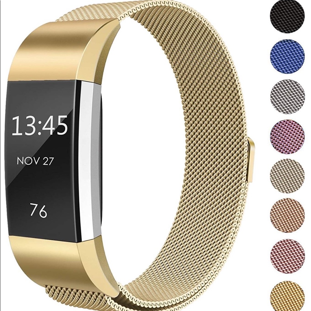 ⭐️3/$15⭐️ Gold Fitbit Band